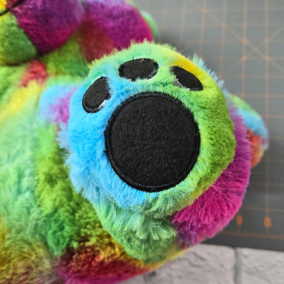 Breezy Progressive Plush Tie Dye Bear with Bow 2016 style 290881 - Picture 11 of 15